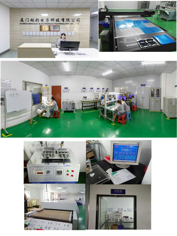 Silk Screen Printing Graphic Overlay Keypad Membrane Overlay Membrane Panel supplier