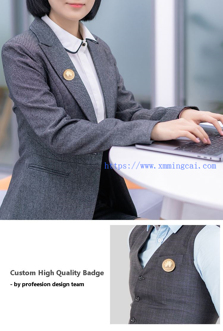 custom high quality name badge by professional design team