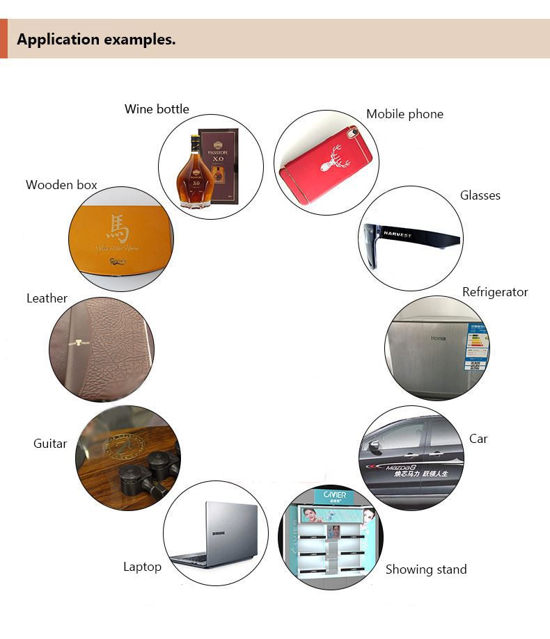 nickel nameplates application examples