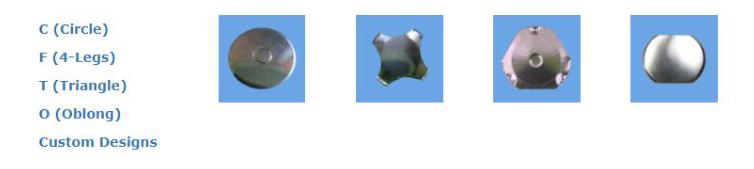 some types of metal dome