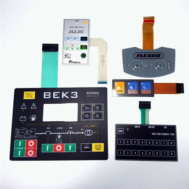 Backlit Membrane Switch